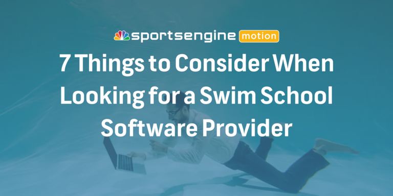 Swim Schools SportsEngine Motion