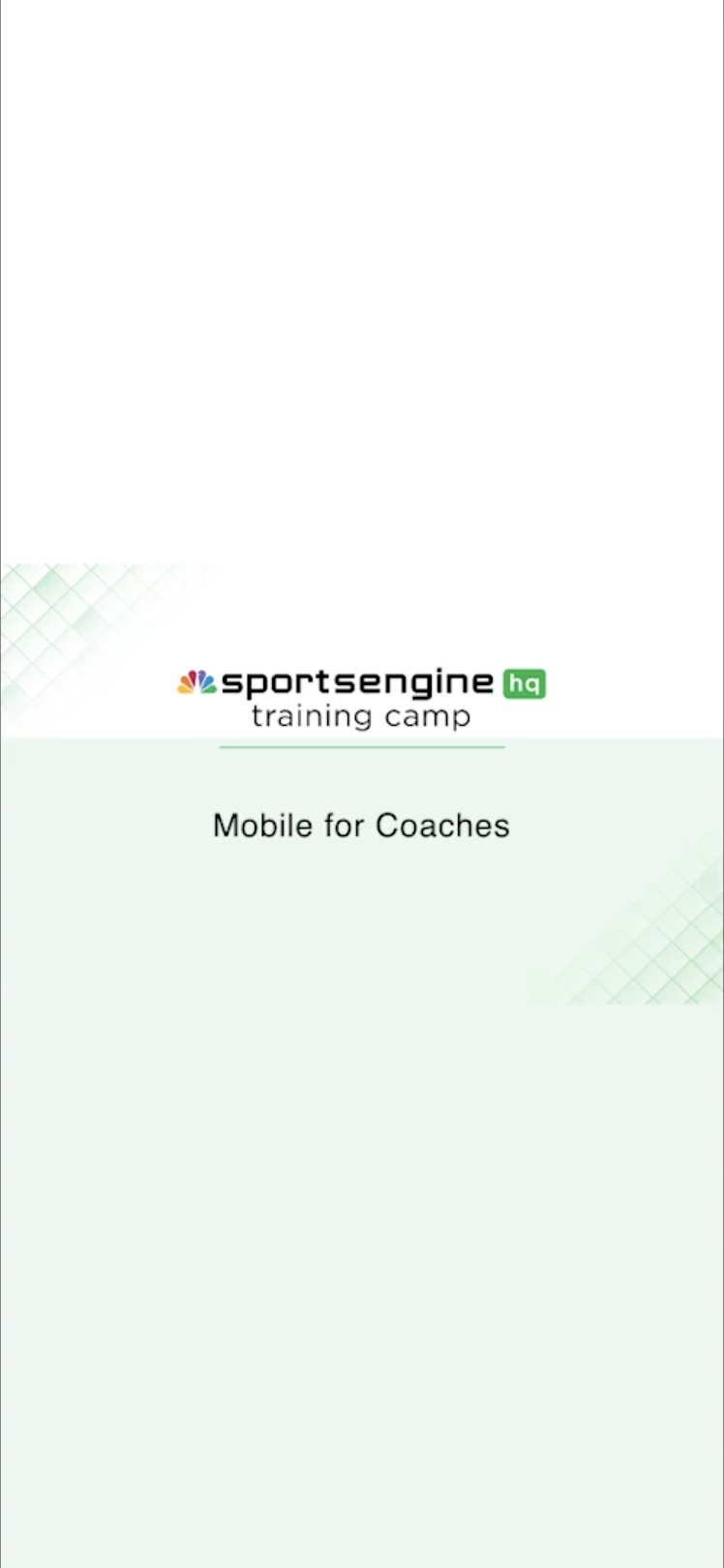 mobile for coaches